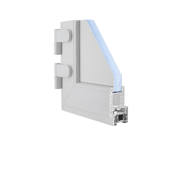 Sistema de PVC Trocal 76 con hoja 110